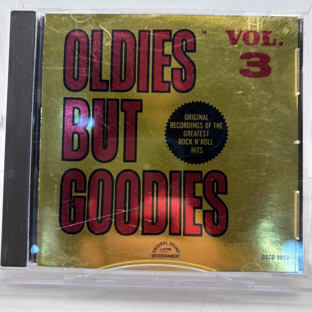 Oldies But Goodies Vol 3 Original Sound Entertainment CD OSCD 8853 Rock N Roll